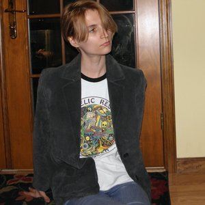 Vintage Suede Leather Jacket